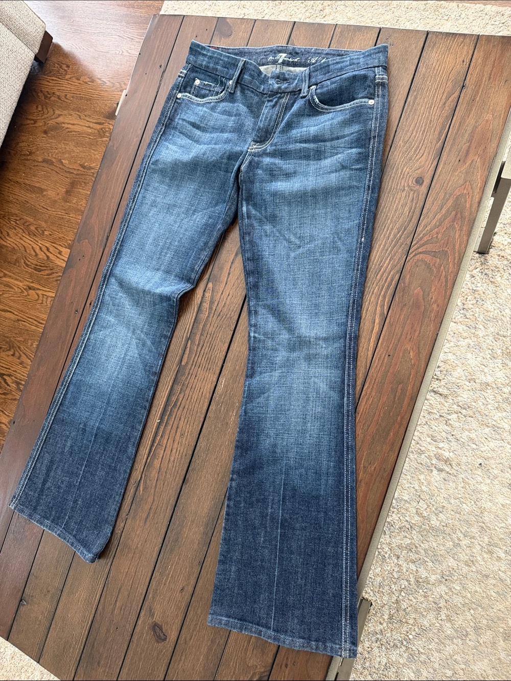 Seven7 Dojo Flare Jeans Women’s Size 28 Y2K Vintage Inspired